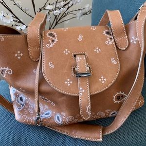 Meli Melo medium leather tote bag